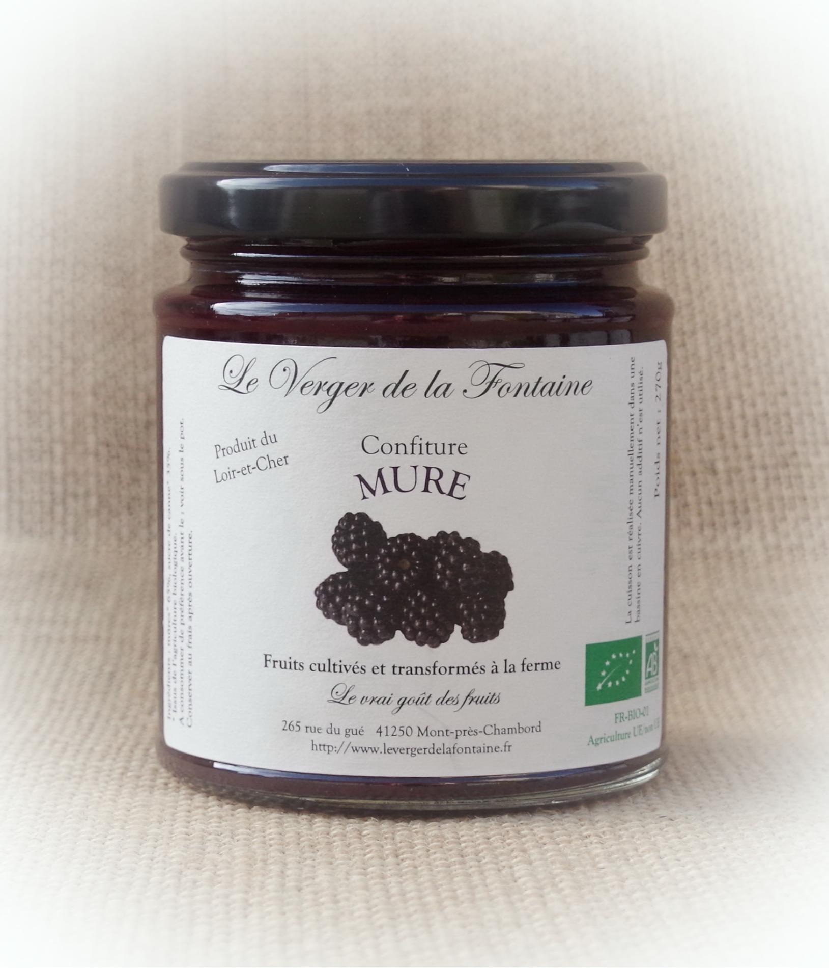 Confiture de mûres