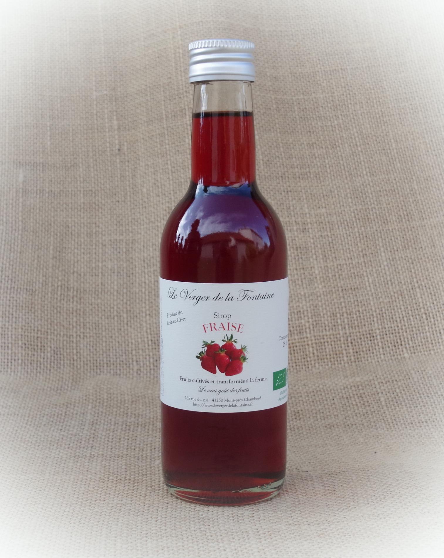 Sirop de fraise