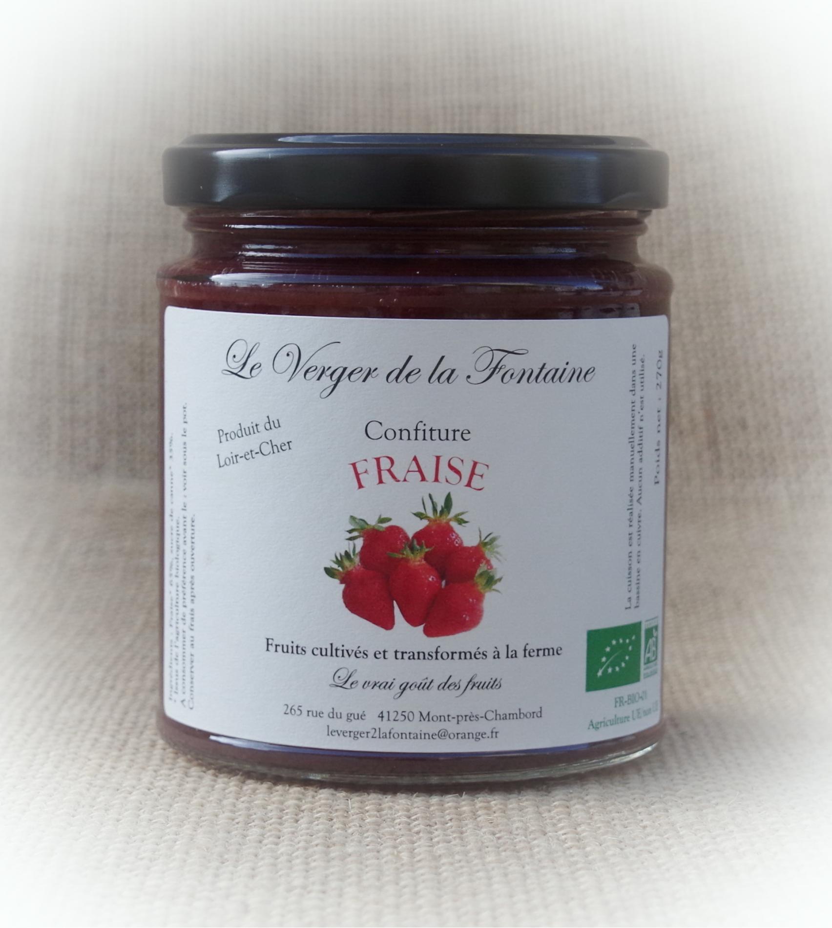 Confiture de fraises