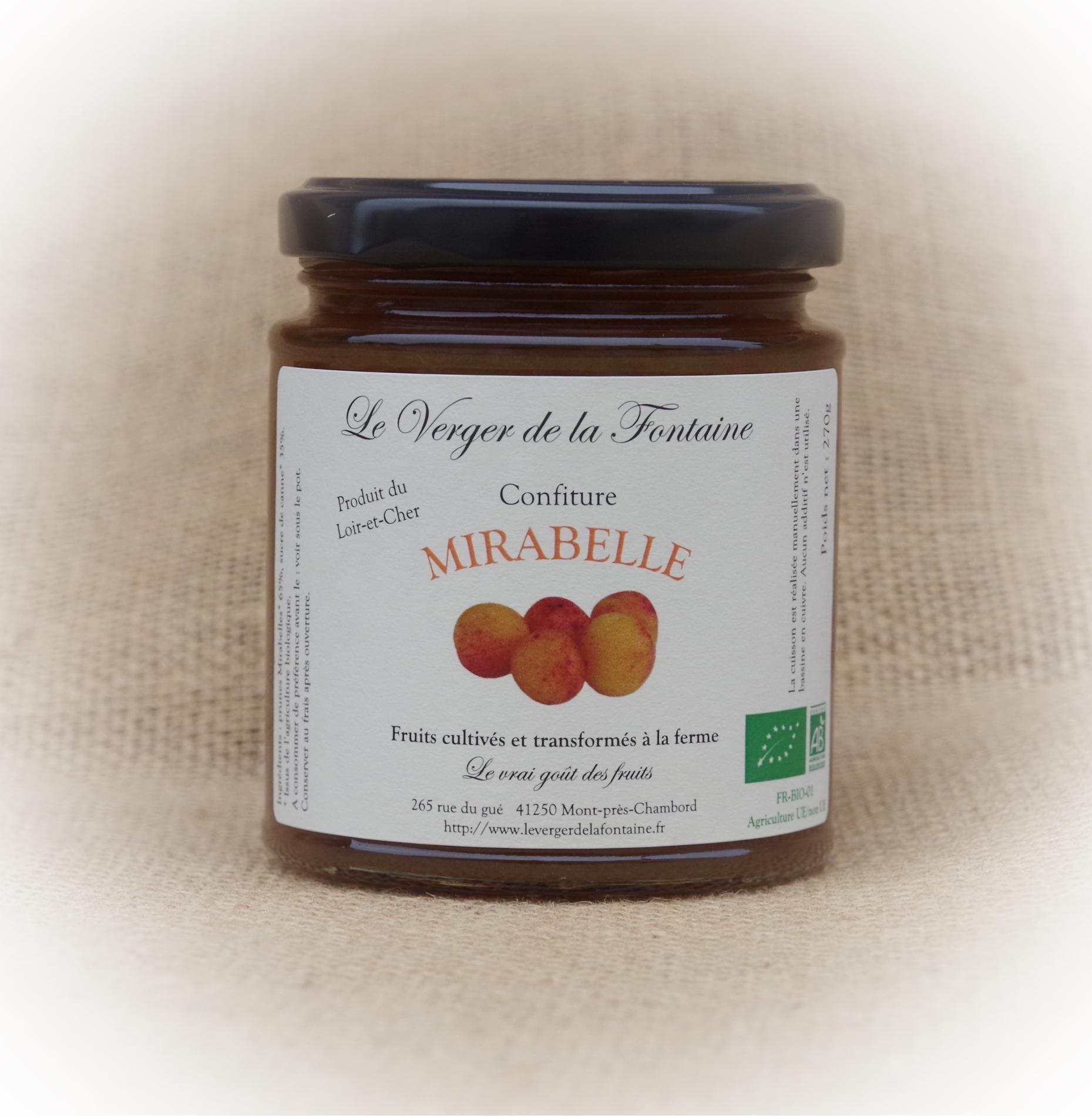 Confiture de mirabelles