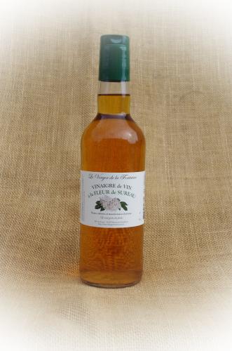 Vinaigre de vin à la fleur de sureau